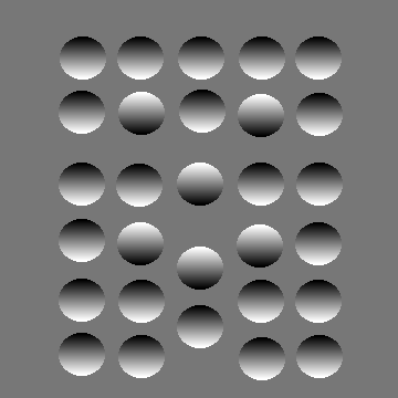 image expliquant la perception monoculaire